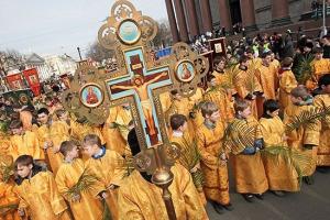 Крестный ход в Петербурге (13.04.2014)