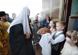 Патриарх Кирилл  в Новосибирске