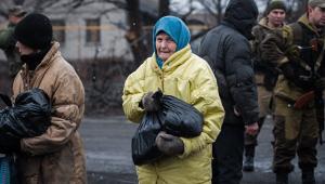 Беженцы в Святогорской Лавре